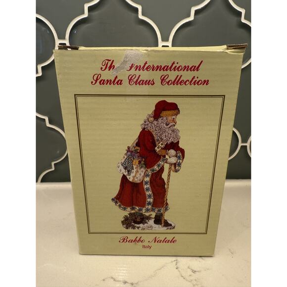 The International Santa Claus Collection SC31 Italy Babbo Natale 1998 Figurine - Picture 6 of 8
